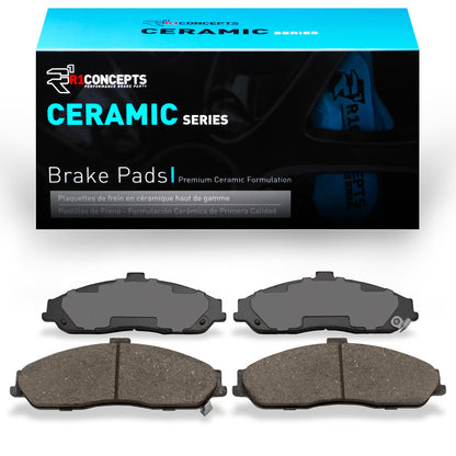 R1 Concepts R1 97-13 Cadillac XLR Front R1 Ceramic Brake Pads
