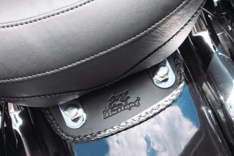 Mustang Motorcycle Mustang 97 21 Harley FL Touring Mini Fender Bib - Black
