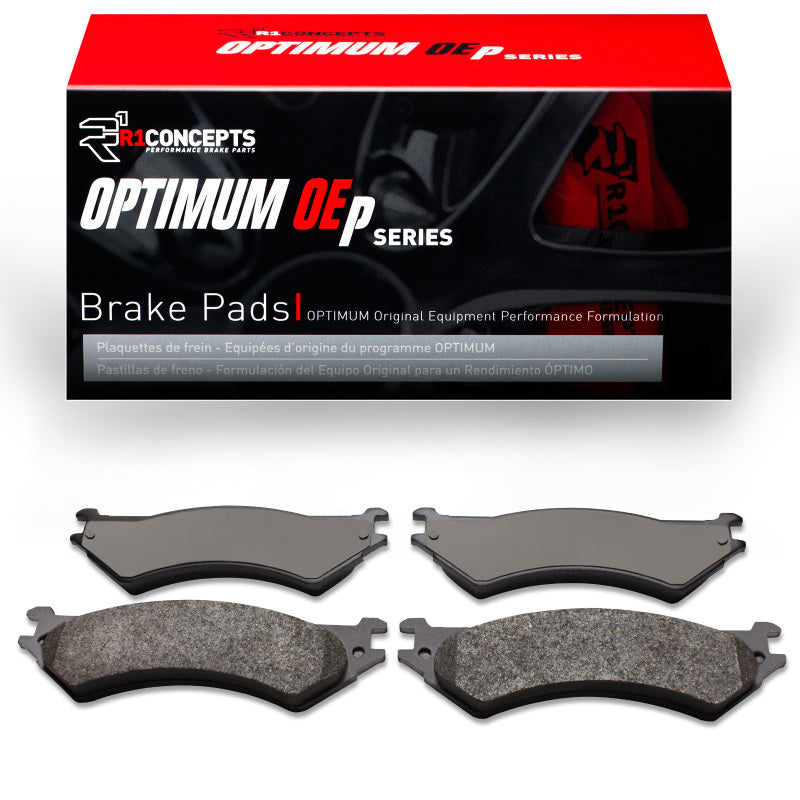 R1 Concepts R1 99-07 Ford E-350 Econoline Rear R1 Optimum OE Brake Pads