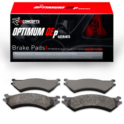 R1 Concepts R1 99-07 Ford E-350 Econoline Rear R1 Optimum OE Brake Pads