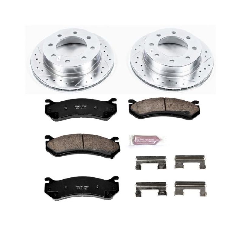 PowerStop Power Stop 2003 Chevrolet Silverado 1500 HD Rear Z23 Evolution Sport Brake Kit