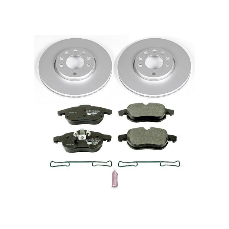PowerStop Power Stop 03-11 Saab 9-3 Front Euro-Stop Brake Kit