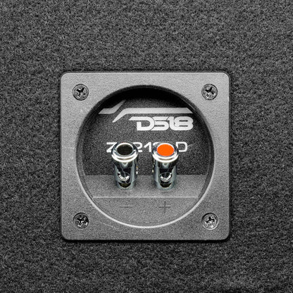 DS18 Dual 12in Loaded 1500 Watts RMS 2x ZR12.4D Ported Enclosure w/ Subwoofer