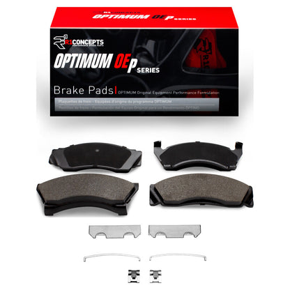 R1 Concepts R1 78-78 Mercury Grand Marquis Front Optimum OE Pads & Hardware Kit