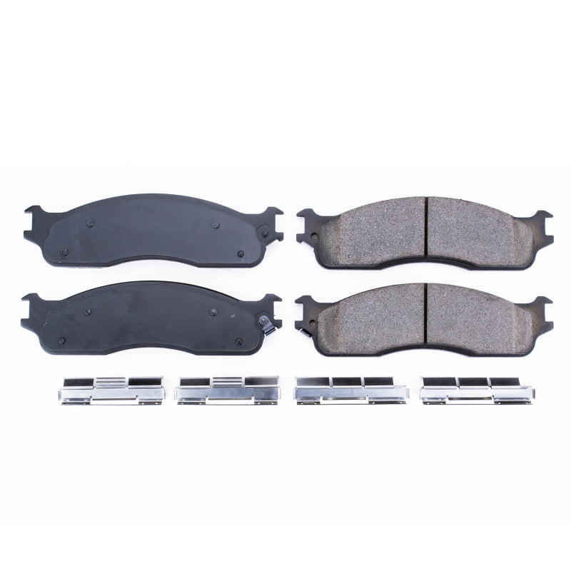 PowerStop Power Stop 06-08 Dodge Ram 1500 Front Z17 Evolution Ceramic Brake Pads w/Hardware