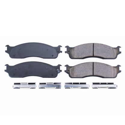 PowerStop Power Stop 06-08 Dodge Ram 1500 Front Z17 Evolution Ceramic Brake Pads w/Hardware