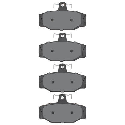 R1 Concepts R1 88-00 Volvo 740 Rear R1 Optimum OE Brake Pads