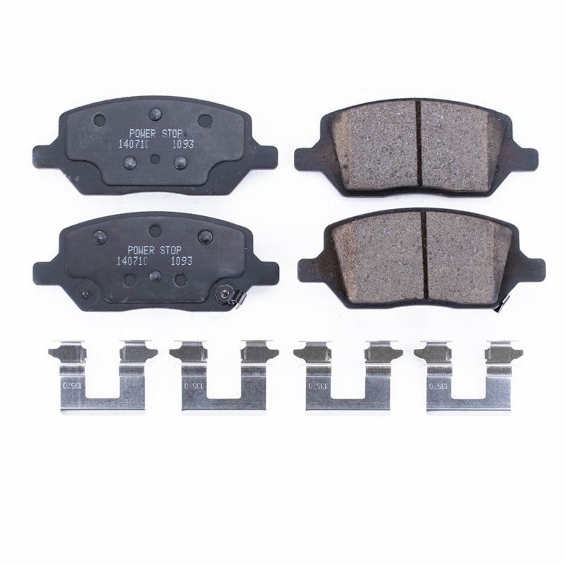 PowerStop Power Stop 05-07 Buick Terraza Rear Z17 Evolution Ceramic Brake Pads w/Hardware