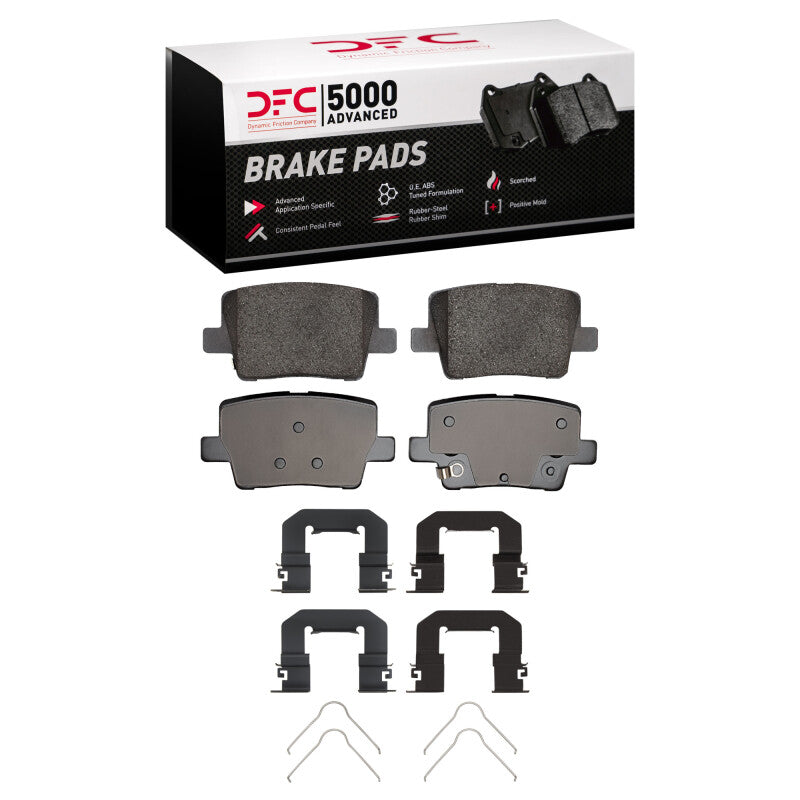 DFC 19-22 Genesis G90 Rear 5000 Advanced Ceramic Brake Pads and Hardware Kit