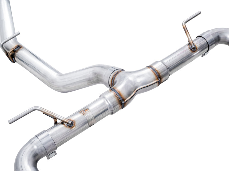 AWE Tuning Subaru BRZ / Toyota GR86 / Toyota 86 Track Edition Cat-Back Exhaust- Diamond Black Tips