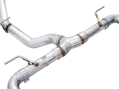AWE Tuning Subaru BRZ / Toyota GR86 / Toyota 86 Track Edition Cat-Back Exhaust- Diamond Black Tips