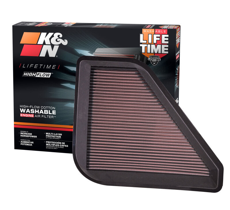K&N Engineering K&N Saturn Outlook / GMC Acadia 3.6L Drop In Air Filter