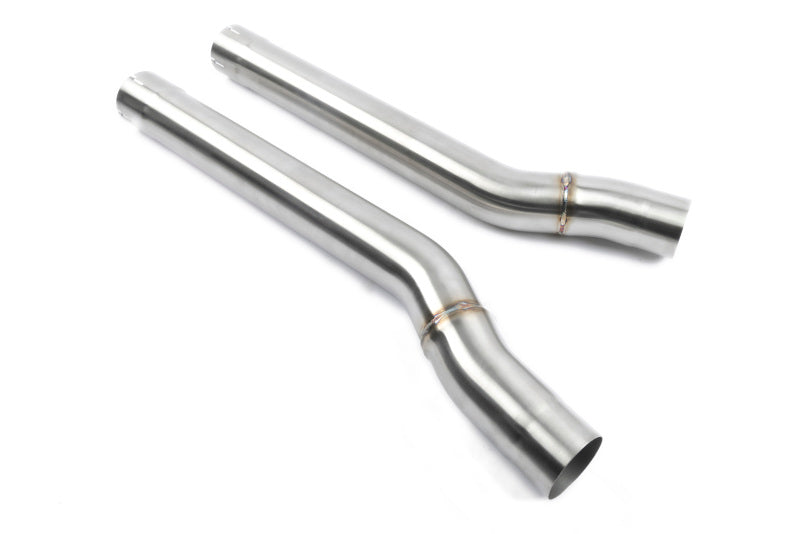 Dinan 24-26 BMW X5 M LCI/X6 M LCI (F95/F96) High Flow X-Pipe Exhaust - 3.25in - Stainless Steel