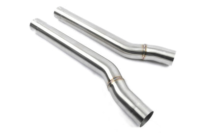 Dinan 24-26 BMW X5 M LCI/X6 M LCI (F95/F96) High Flow X-Pipe Exhaust - 3.25in - Stainless Steel