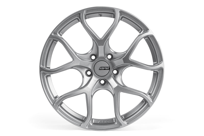 APR A01 Flow Formed 18x8.5 / 5x112 / ET45 / 66.5mm Bore / Hyper Silver Wheel