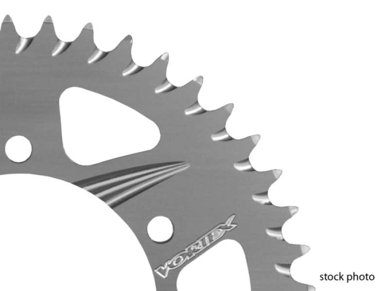 Vortex Racing Aluminum Rear Sprocket 530 49 Tooth- Silver