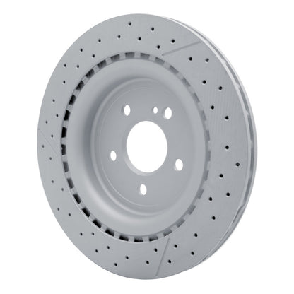 DFC 12-20 Mercedes-Benz SLC43 AMG Rear Drilled and Slotted Hi-Carbon Alloy Geomet Coated Rotor