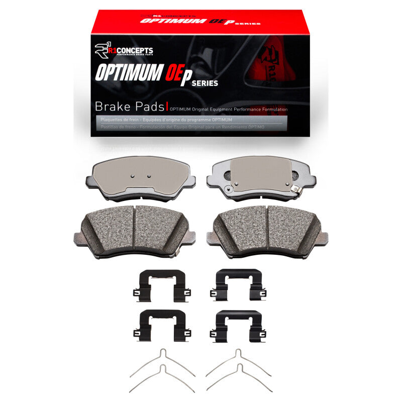 R1 Concepts R1 2016-2021 Hyundai Veloster Front R1 Optimum OE Pads & Hardware Kit