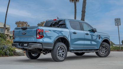 Borla 24-25 Ford Ranger XLT Side Exit S-type Exhaust w/ Black Chrome Tips