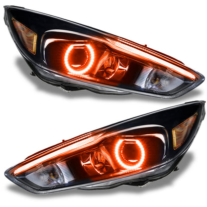ORACLE Lighting Oracle 15-17 Ford Focus RS/ST DRL Upgrade w/ Halo Kit - ColorSHIFT w/ BC1 Controller