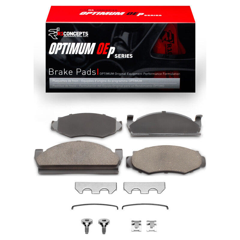 R1 Concepts R1 1974-1983 American Motors Eagle Front R1 Optimum OE Pads & Hardware Kit