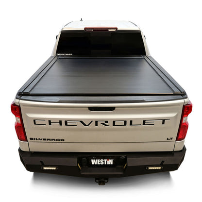 Westin 19-26 GM Silverado/Sierra 1500 5ft 8in Bed Manual Retractable Tonneau Cover - Black