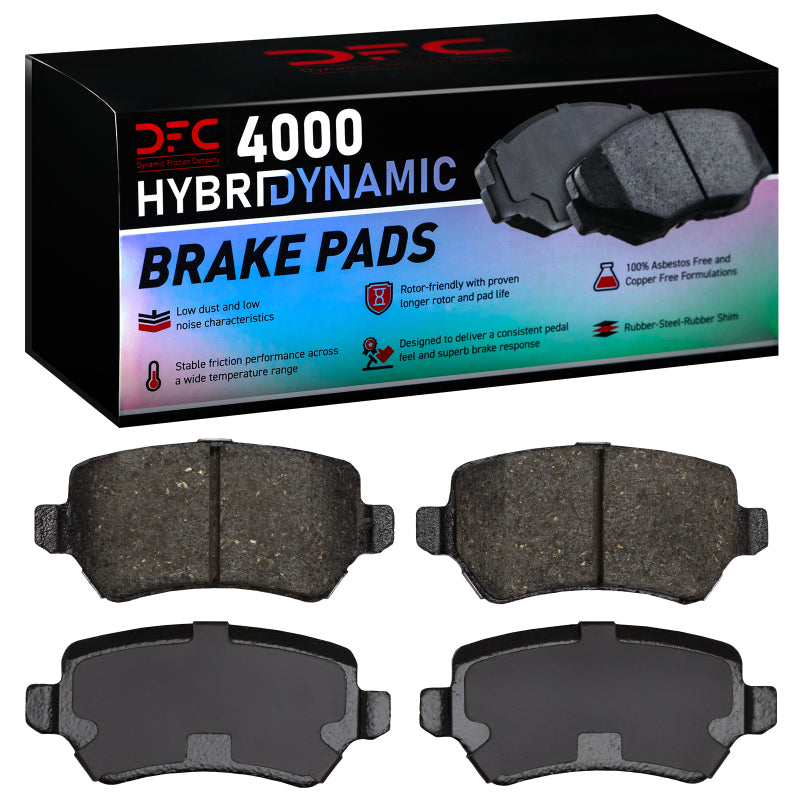 DFC 02-08 Saturn Astra Rear 4000 Hybridynamic Brake Pads