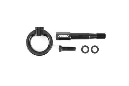 Perrin Performance PERRIN 15-17 Subaru WRX & STI / 13-17 Crosstrek / 12-16 Impreza Tow Hook Kit (Front) - Flat Black