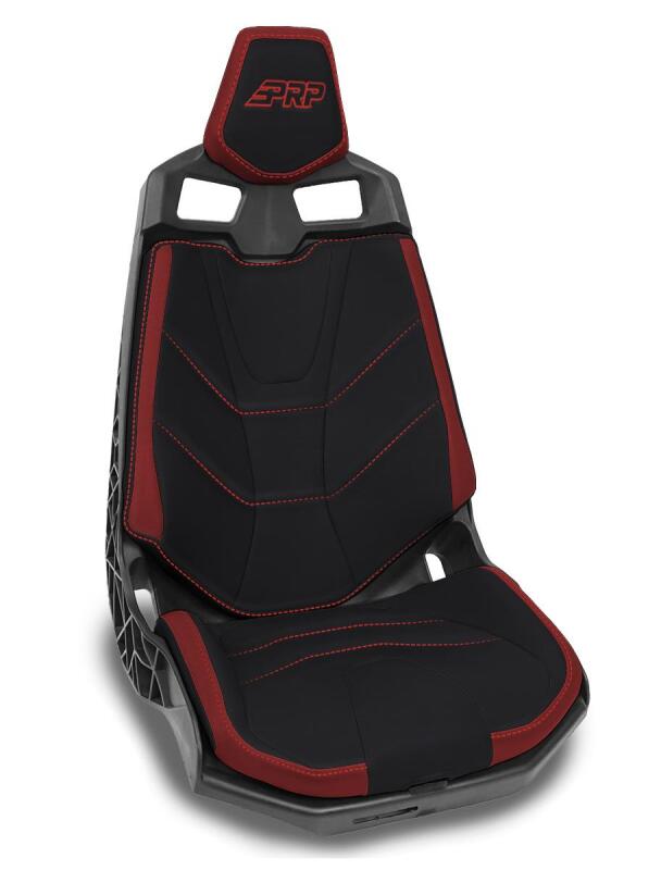 PRP Seats PRP Can-Am Maverick X3/Maverick R Seat Covers - Black/Red