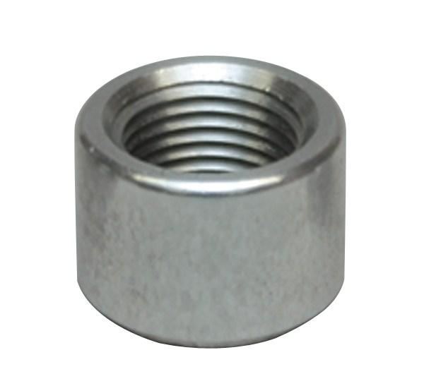 Vibrant 2in OD Aluminum Weld Bungs w/ Polished Aluminum Threaded Cap (incl. O-Ring)