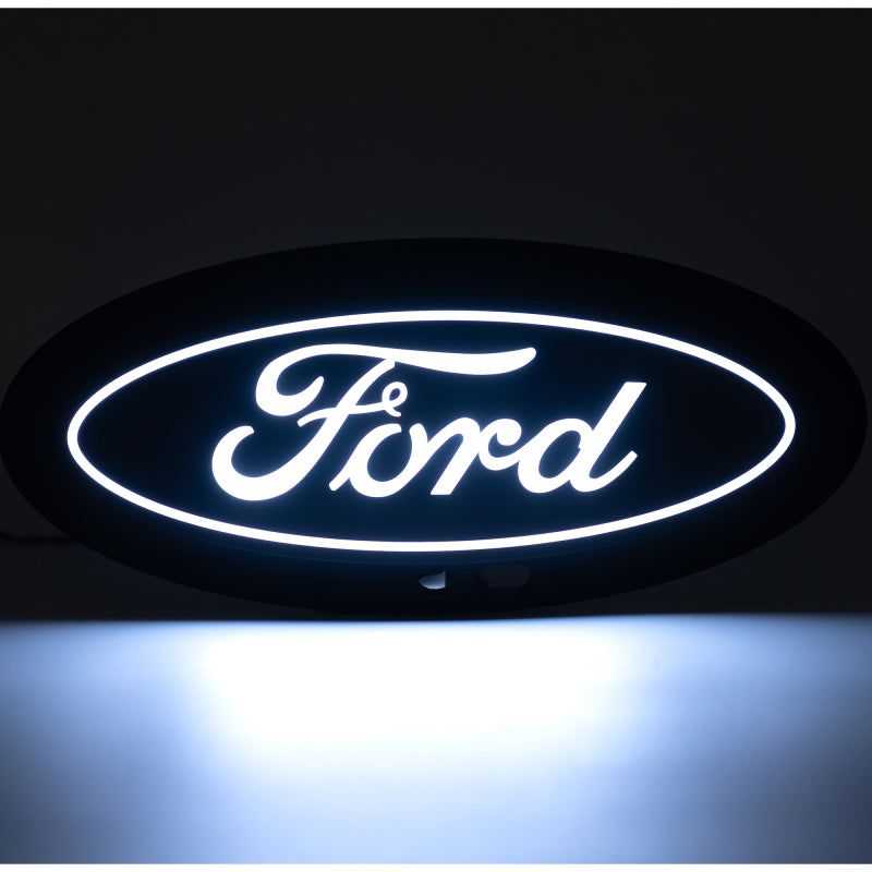 Putco 17-19 Ford SuperDuty Front Luminix Ford LED Emblem - w/ Camera CutOut