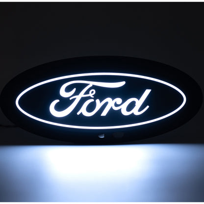 Putco 17-19 Ford SuperDuty Front Luminix Ford LED Emblem - w/ Camera CutOut