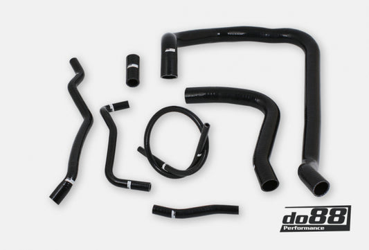do88 Volvo 740 760 780 940 960 D24 Coolant Hoses Black