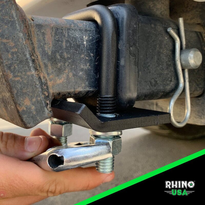 Rhino USA Hitch Tightener Anti-Rattle Clamp For 2In Receiver