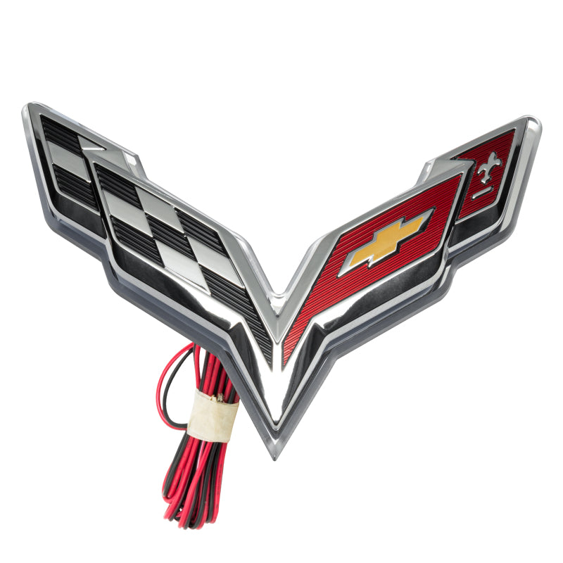 ORACLE Lighting Oracle Corvette C7 Rear Illuminated Emblem - Red