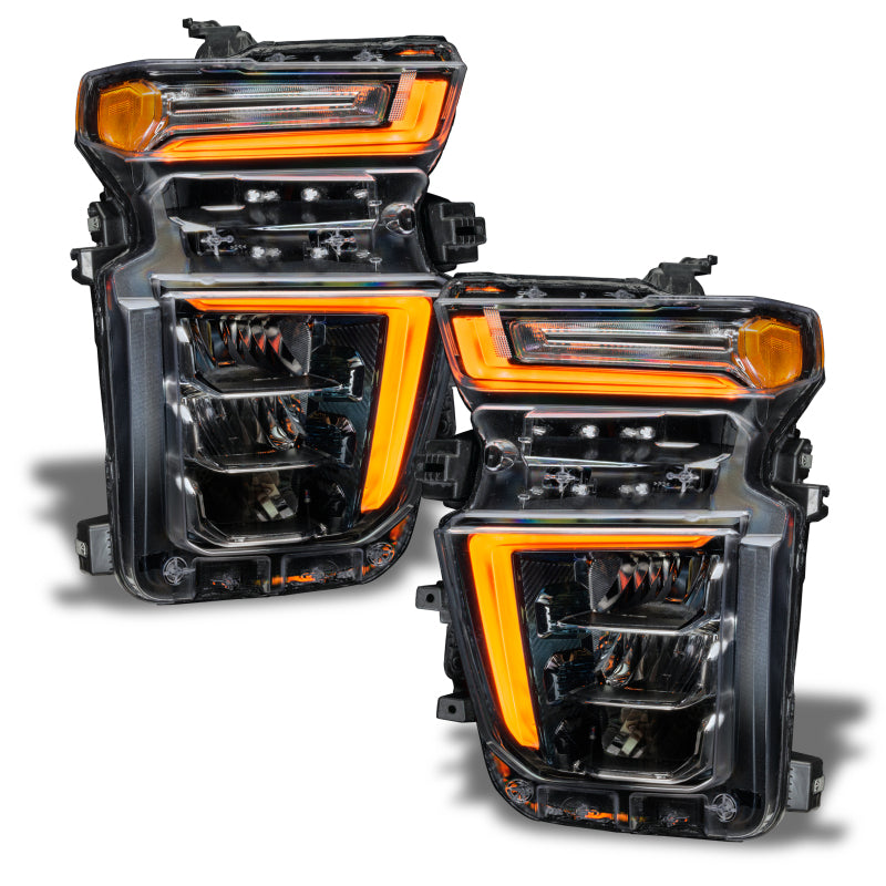 ORACLE Lighting Oracle 20-21 Chevy Silverado HD 2500 RGB+W Headlight DRL Kit - ColorSHIFT w/o Controller
