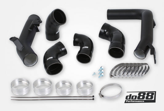 do88 Volvo S60 V60 XC60 V90 S90 XC90 SPA Pressure Pipes Diesel OEM Intercooler Black Hoses