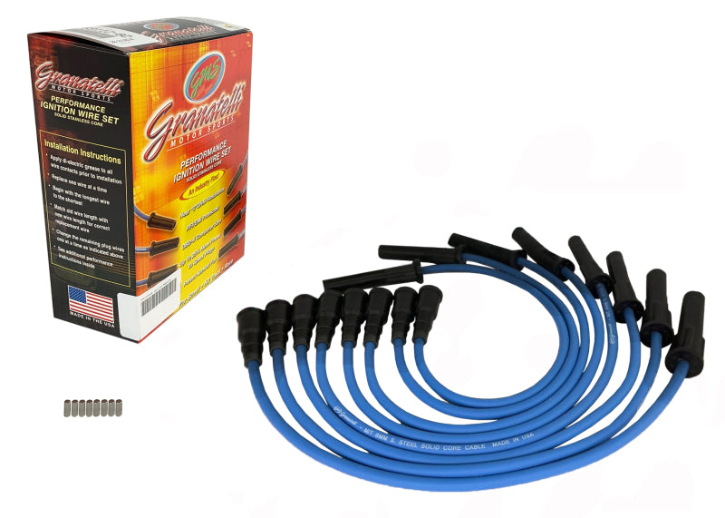 Granatelli Motor Sports Granatelli 10-14 Ford 6.2L Blue Ignition Wires (Excl Coil Packs)