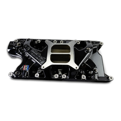 Edelbrock SB Ford Performer Intake Manifold - Black Plasma Finish