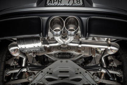 APR 17-25 Porsche Boxster/Cayman 718 (982) 2.0T/2.5T Catback Exhaust Left Muffler
