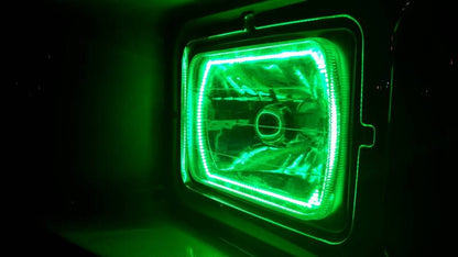 ORACLE Lighting Oracle Pre-Installed Lights 7x6 IN. Sealed Beam - UV/Purple Halo