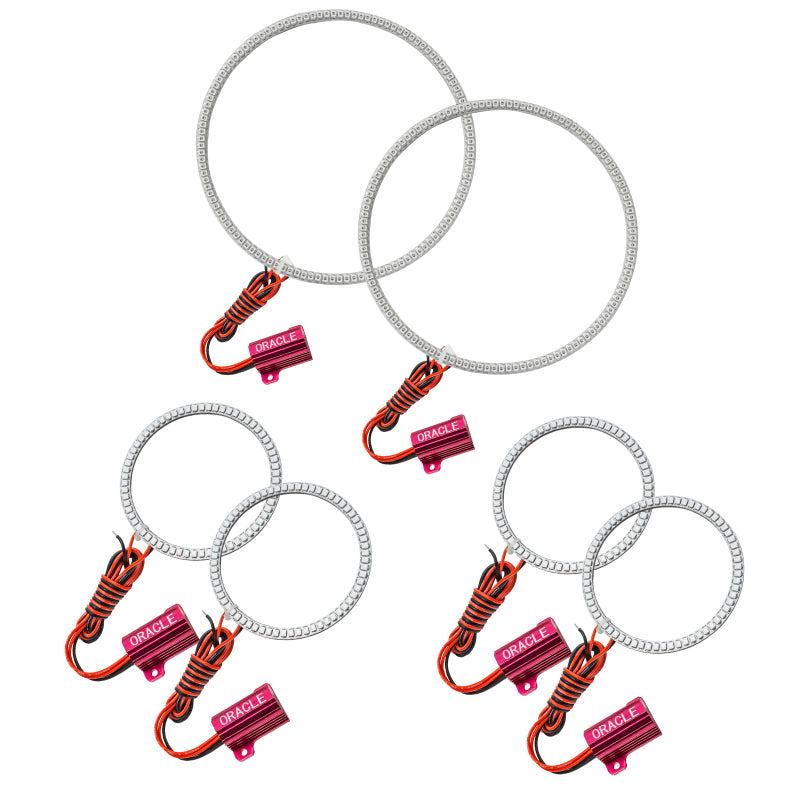 ORACLE Lighting Oracle 01-04 Nissan Frontier LED Headlight Triple Halo Kit - Red