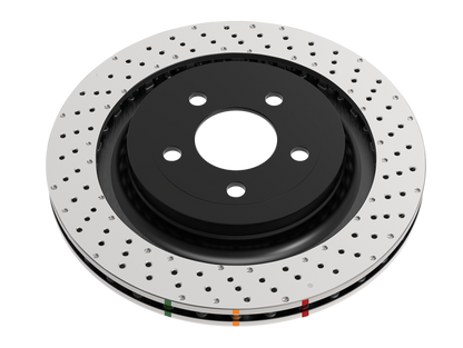 DBA 2018 Kia Stinger (320mm Front Rotor) Front 4000 Series Cross Drilled Rotor