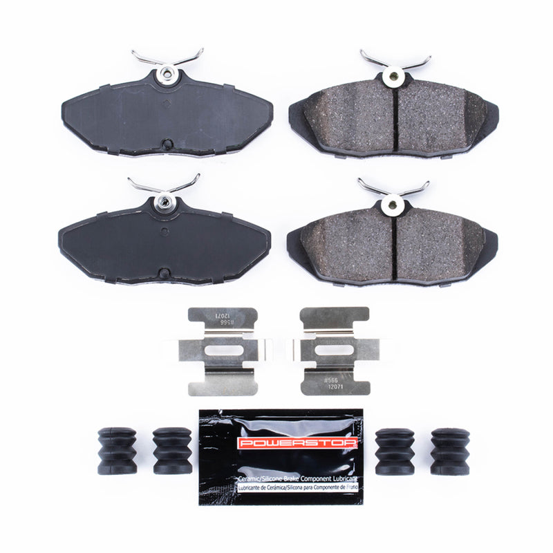 PowerStop Power Stop 01-02 Dodge Viper Rear Z23 Evolution Sport Brake Pads w/Hardware