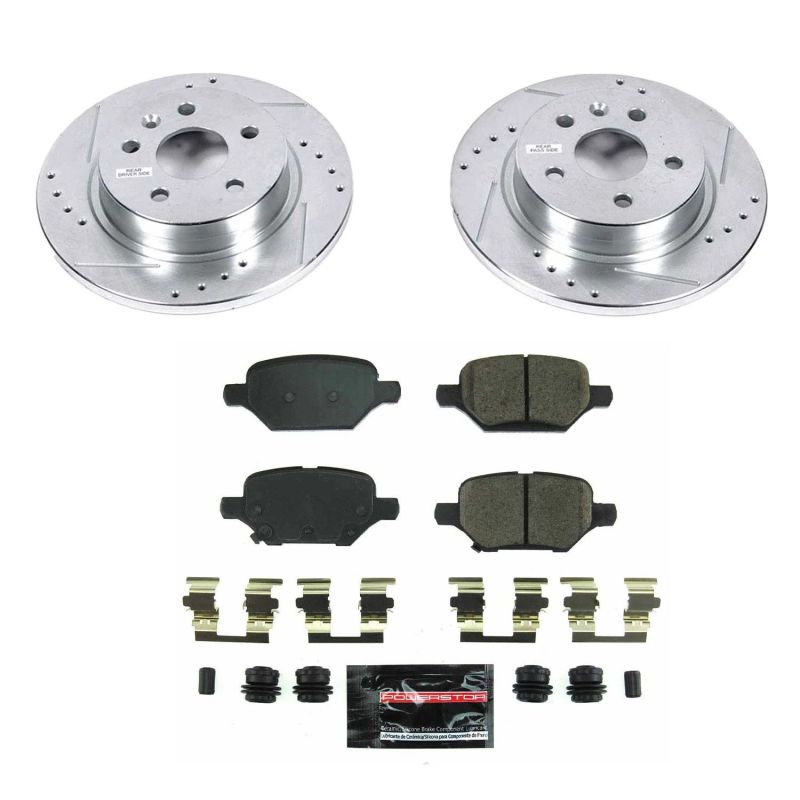 PowerStop Power Stop 18-20 Buick Encore Rear Z23 Evolution Sport Brake Kit