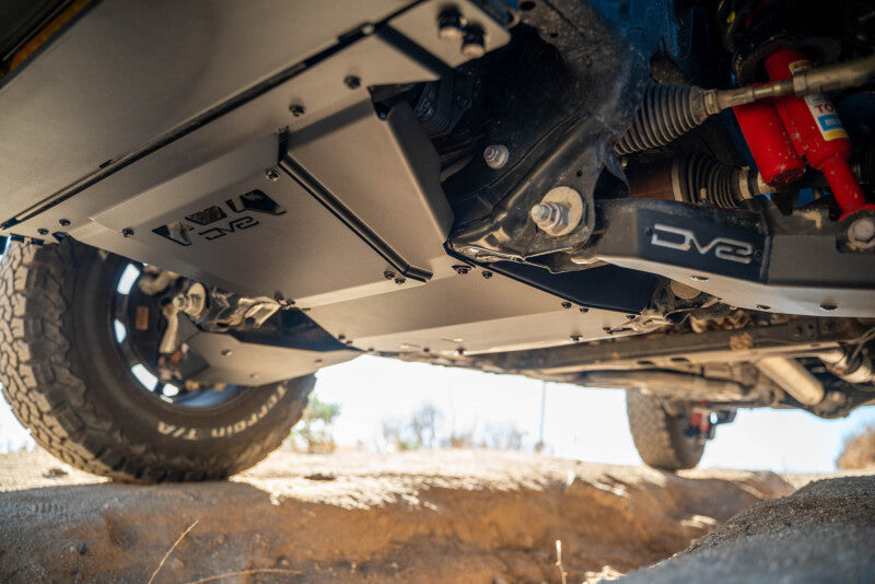 DV8 Offroad DV8 24-25 Toyota Tacoma & Land Cruiser Rear Belly Skid Plate