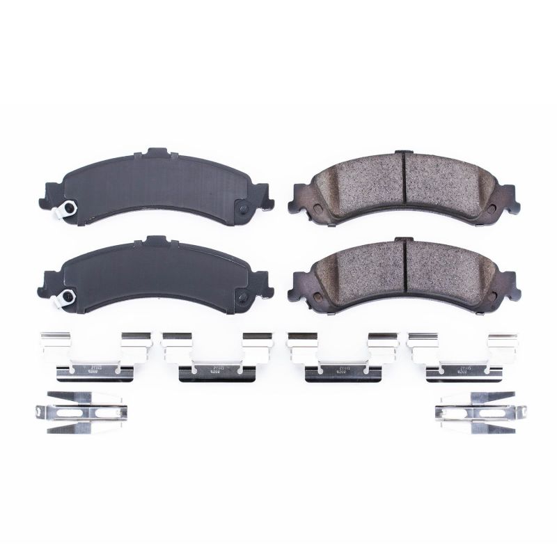 PowerStop Power Stop 02-06 Cadillac Escalade Rear Z17 Evolution Ceramic Brake Pads w/Hardware
