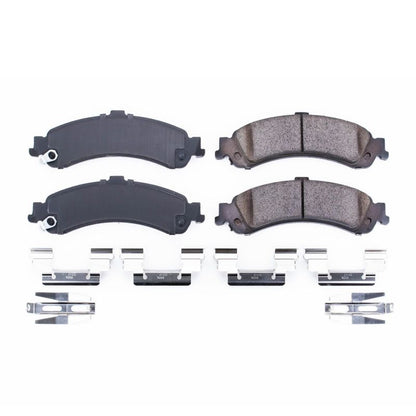 PowerStop Power Stop 02-06 Cadillac Escalade Rear Z17 Evolution Ceramic Brake Pads w/Hardware
