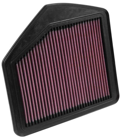 K&N Engineering K&N Replacement Panel Air Filter for 2015 Hyundai Genesis Sedan 5.0L V8 (Left)