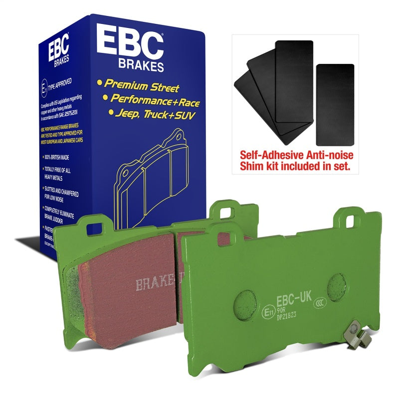 EBC 08-15 Infiniti G37 3.7 Greenstuff Front Brake Pads